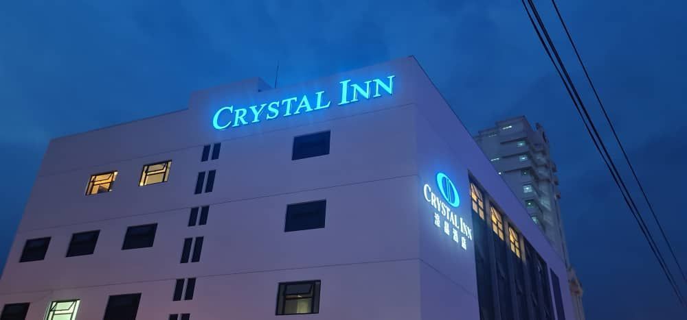 CRYSTAL INN - Outdoor Branding Signage