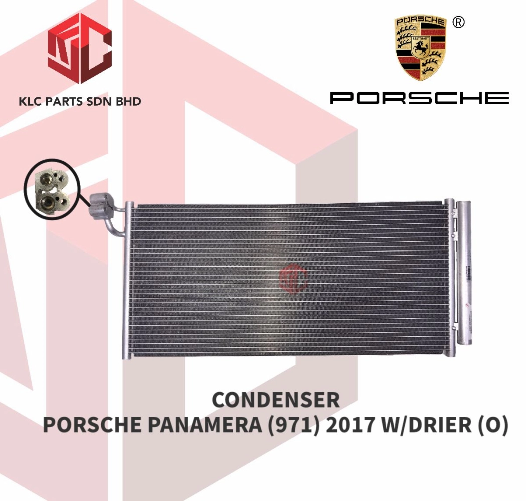 CONDENSER PORSCHE PANAMERA (971) 2017 W/DRIER (O)