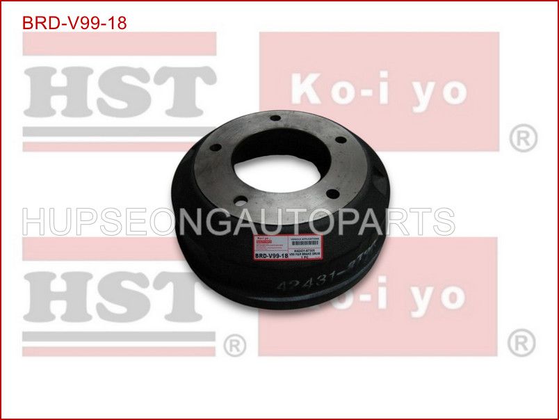 DAIHATSU DV99 42431-87305 #FRONT & REAR BRAKE DRUM #5 HOLE ( BRD-V99-18 )