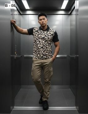 Custom Batik Sublimation T-Shirt