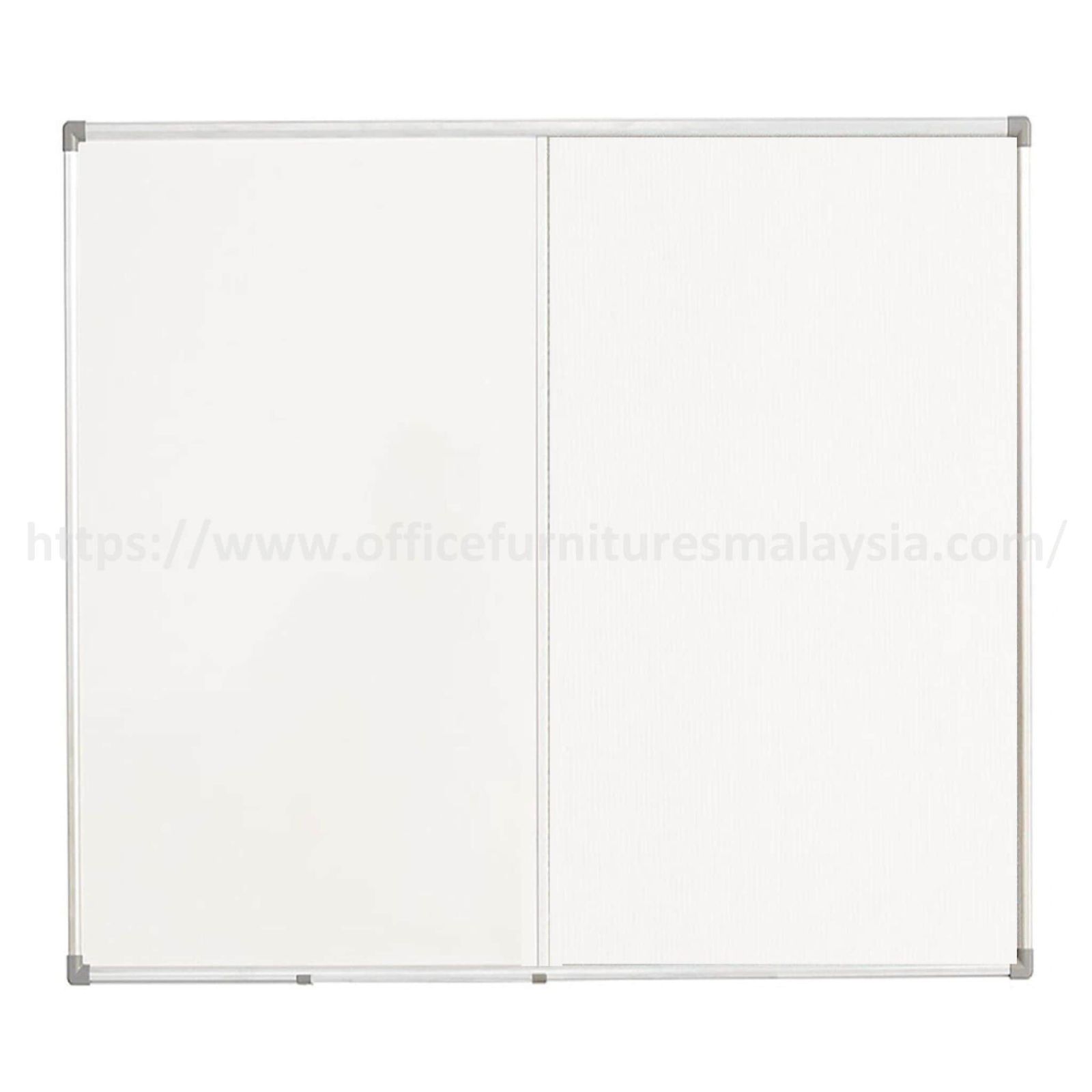 2 ft x 3 ft Aluminium Dual Soft – White Board OFMDUS23