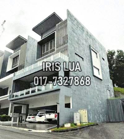 Karisma Hill @Stratified 3 1/2 Storey Courtyard Villa House (Corner Lot) Bank Lelong/Auction