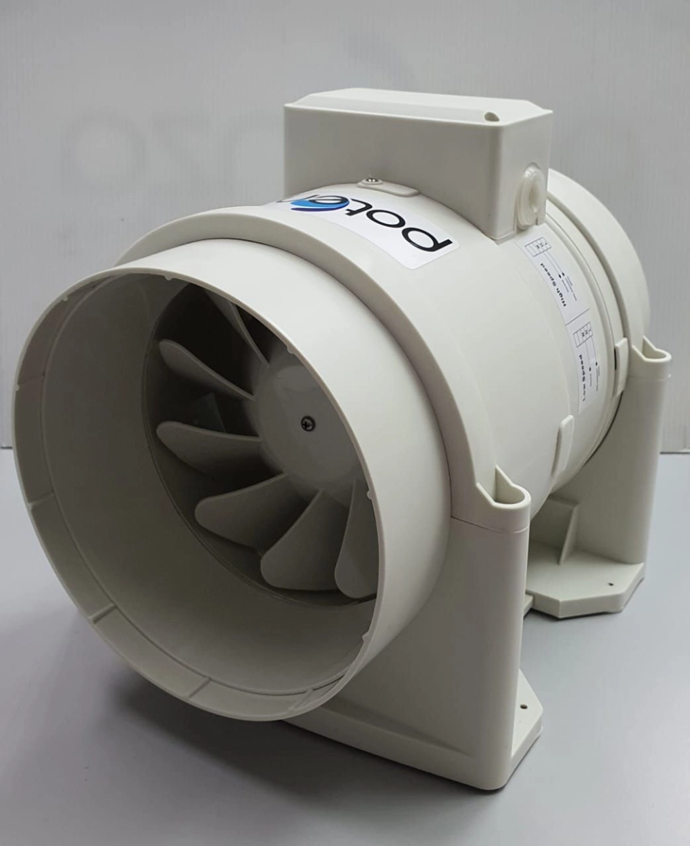 POTENZA CYCLONIC SERIES IMF IN-LINE MIXED FLOW FAN [100MM/125MM/150MM/200MM/250MM/315MM]