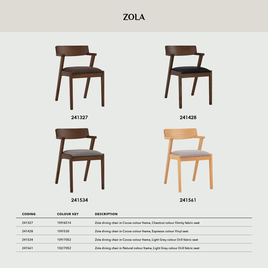 ZOLA DINING CHAIR