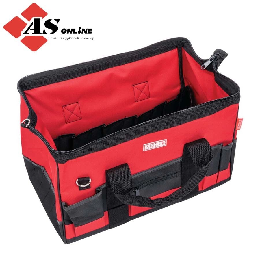 KENNEDY Tool Bag, 600 Denier Polyester, (L) 445mm x (W) 280mm x (H) 305mm / Model: KEN5930940K