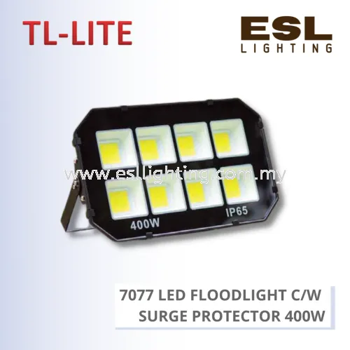 [DISCONTINUE] TL-LITE FLOODLIGHT - 7077 LED FLOODLIGHT C/W SURGE PROTECTOR - 400W