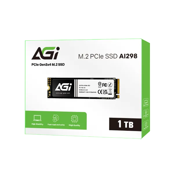 AGI 1TB AI818 M.2 PCIE GEN4 SSD (AGI1TOG43AI818) STORAGE - HDD/SSD AGI 1TB AI818 M.2 PCIE GEN4 SSD (AGI1TOG43AI818) STORAGE - HDD/SSD