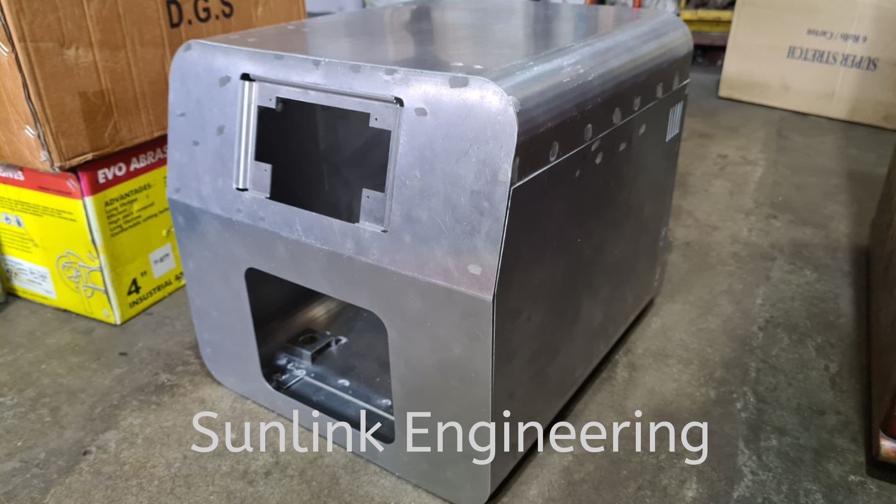 Custom Metal Photobooth Fabrication