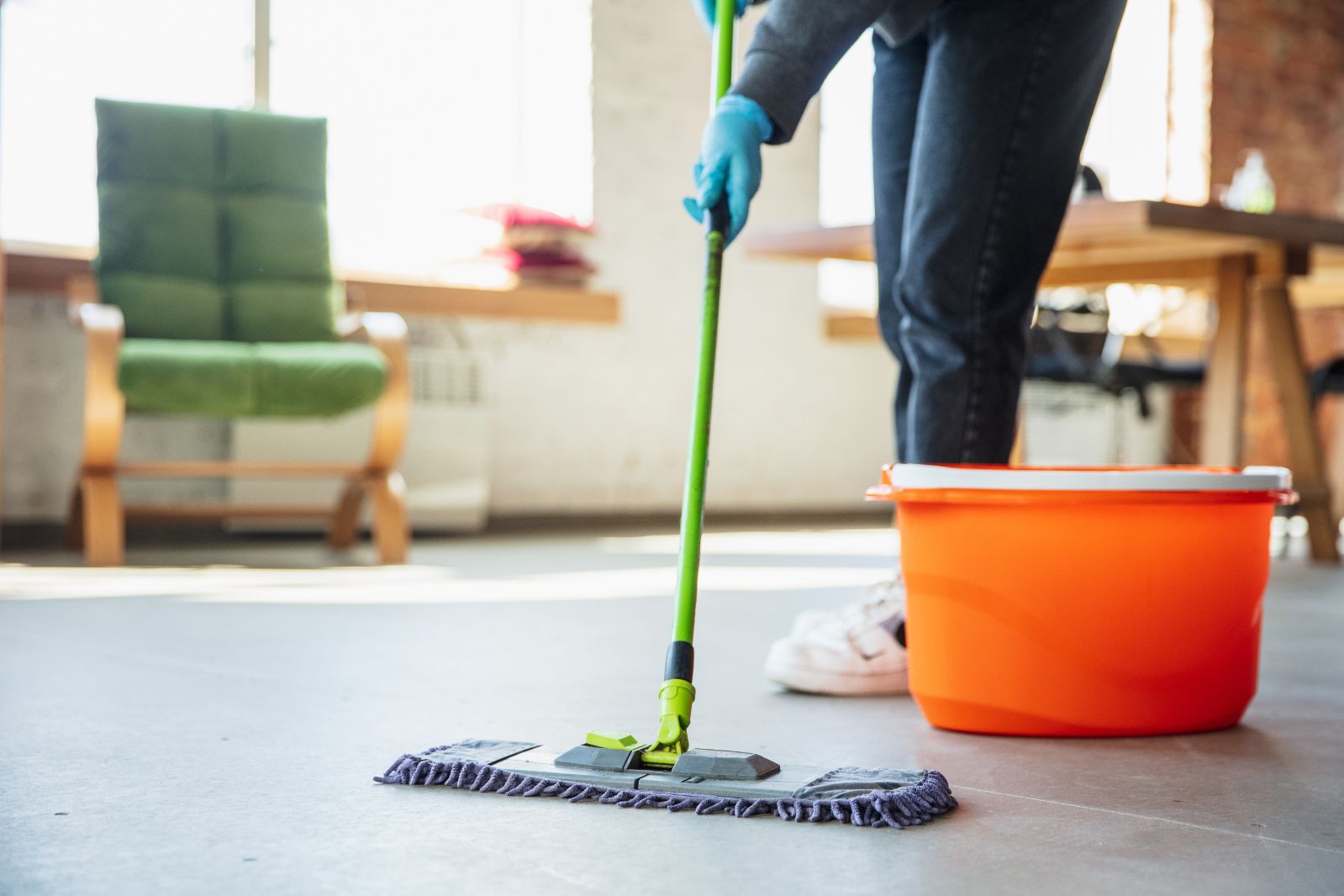 Production Floor Cleaning