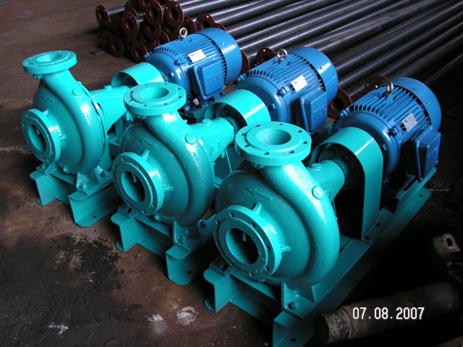 Horizontal Motor coupled with Centrifugal Water Pump