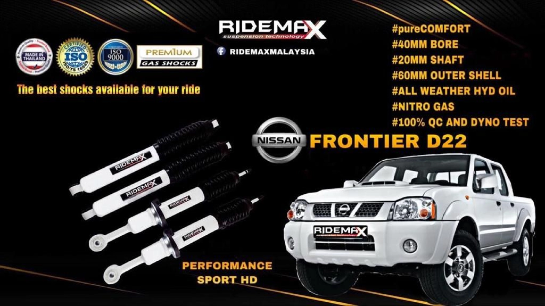 RIDEMAX NISSAN FRONTIER