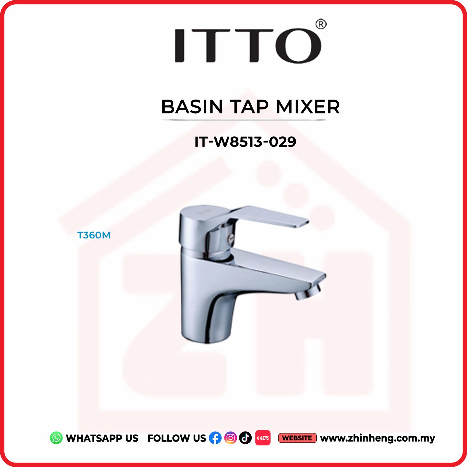 ITTO BASIN TAP MIXER  IT-W8513-029