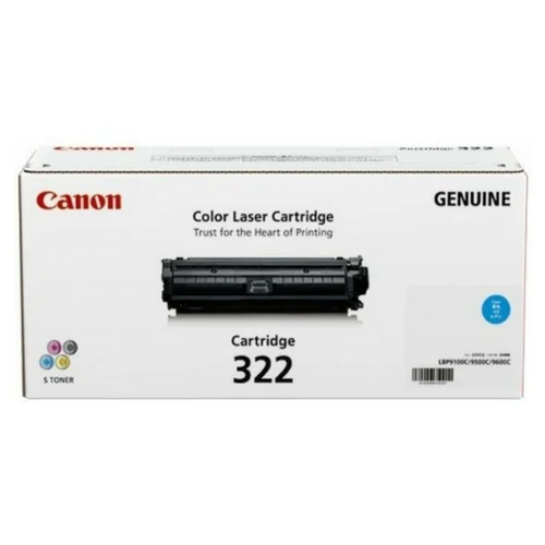 Canon CART 322 CYAN Original Colour Toner (for LBP-9100Cdn)