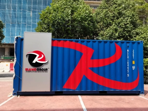 KLANG GROUP CONTAINER ART HAND PAINTED