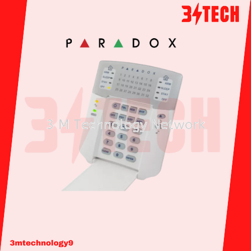 Paradox K32+ Alarm 32 – Zone LED Keypad Built-in 1-zone Input Alarm ...