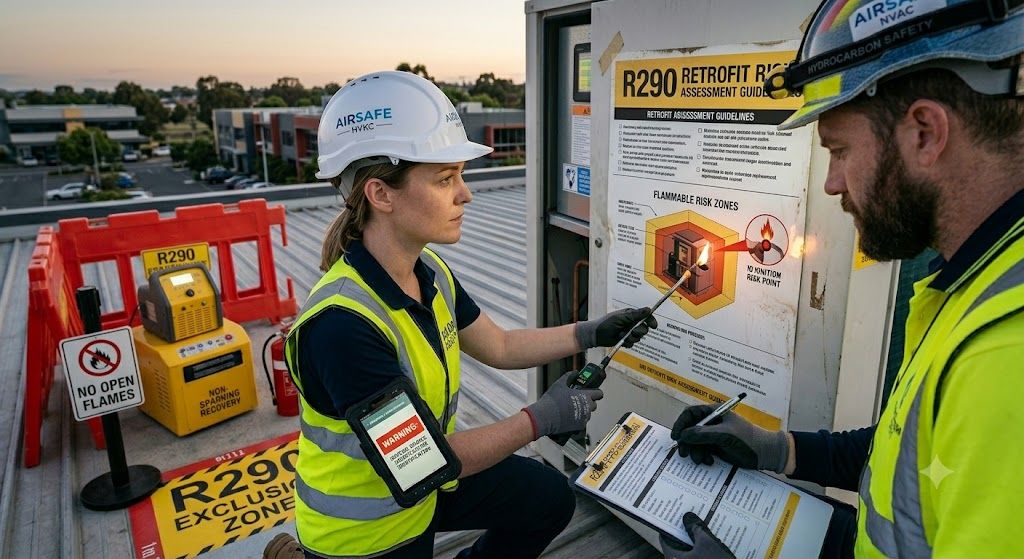 R290 retrofit risk assessment guidelines