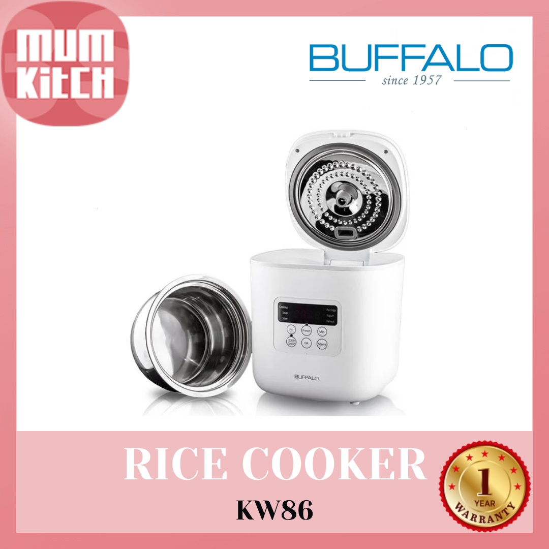 BUFFALO Mini Rice Cooker 0.6L Multifunction (KW86)