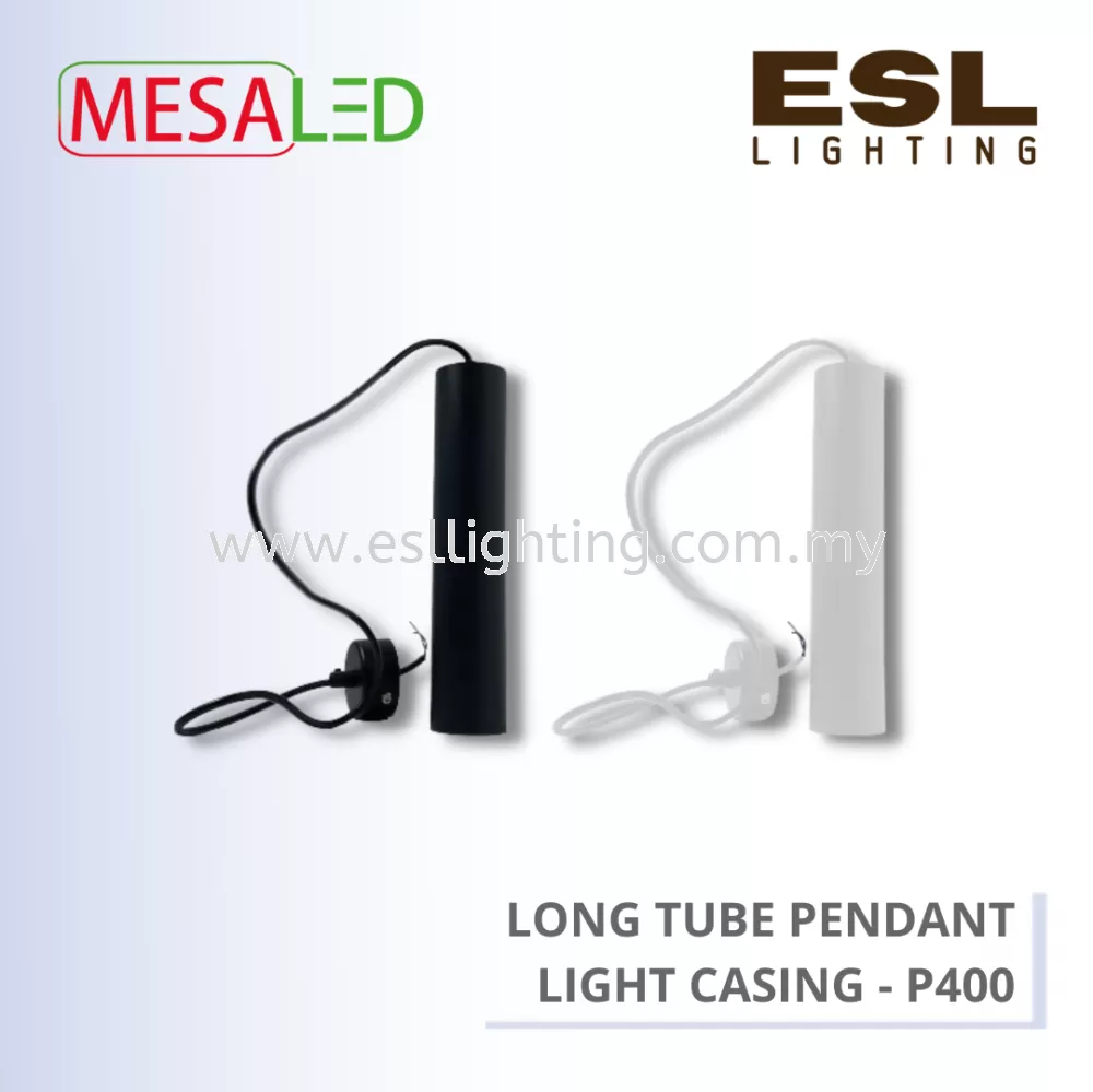 MESALED LONG TUBE PENDANT LIGHT CASING GU10 - P400