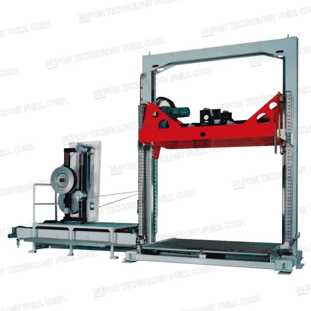 Plasterboard strapper with TITAN Germany strapping head