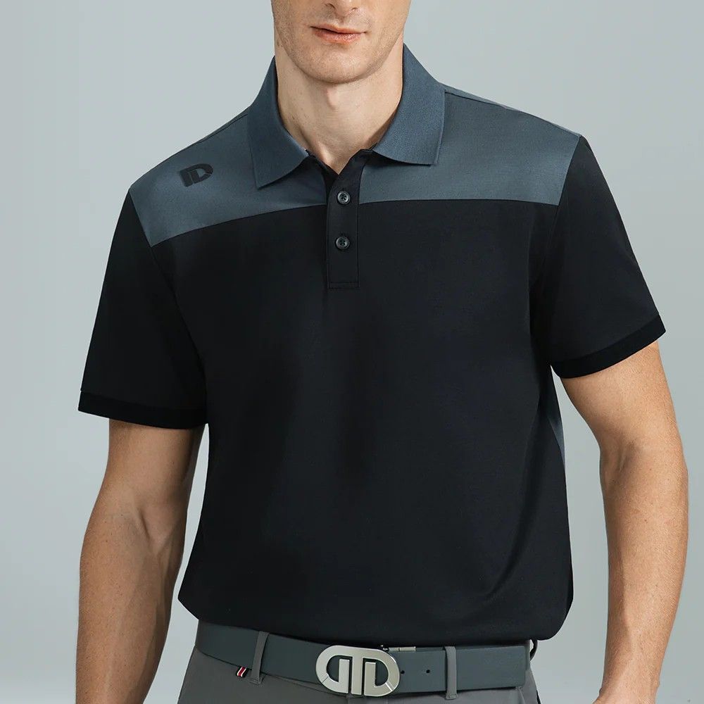 Delon - AeraFlex Shoulder Panel Performance - Men Polo