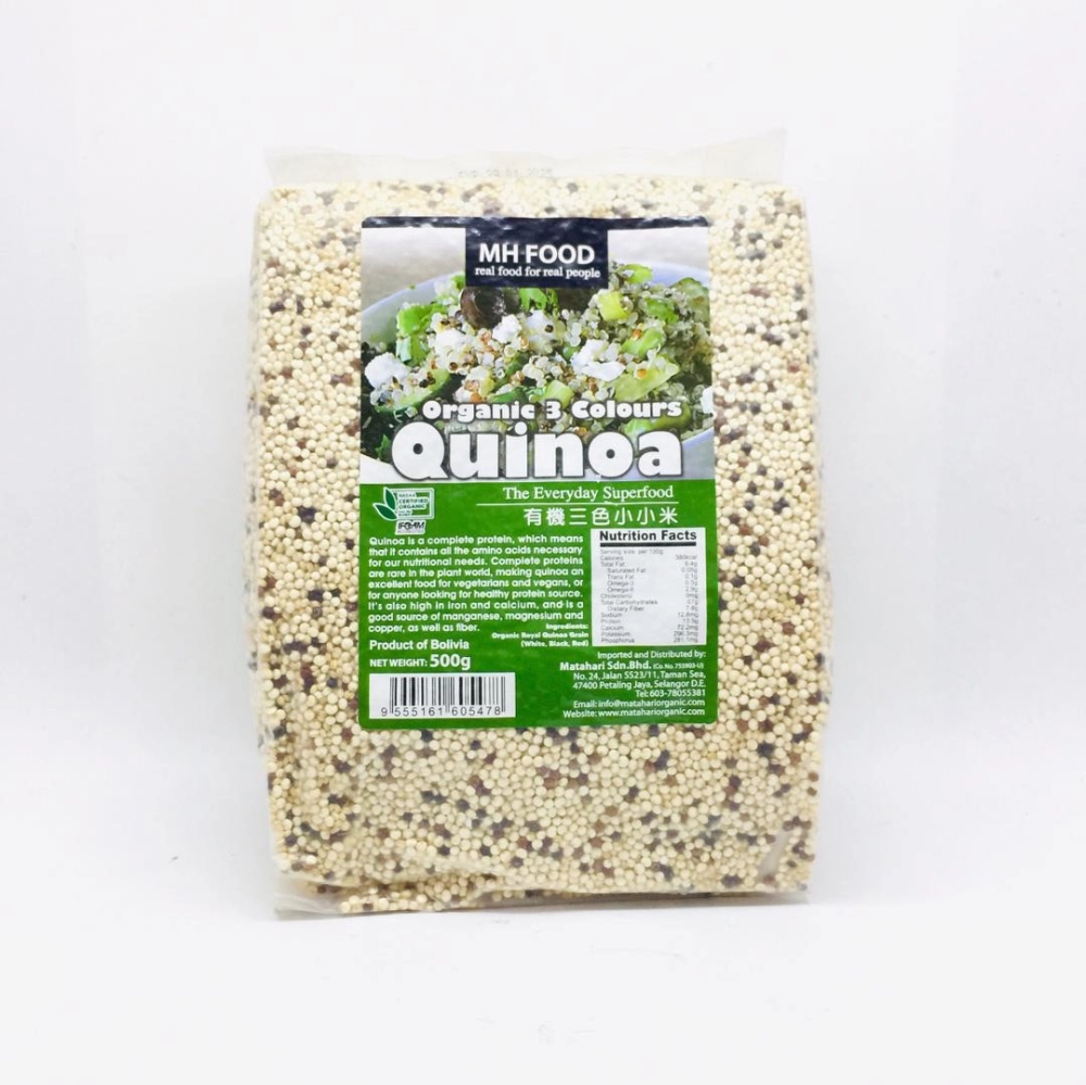 MH Food Organic 3 Colours Quinoa 有機三色小小米 500g