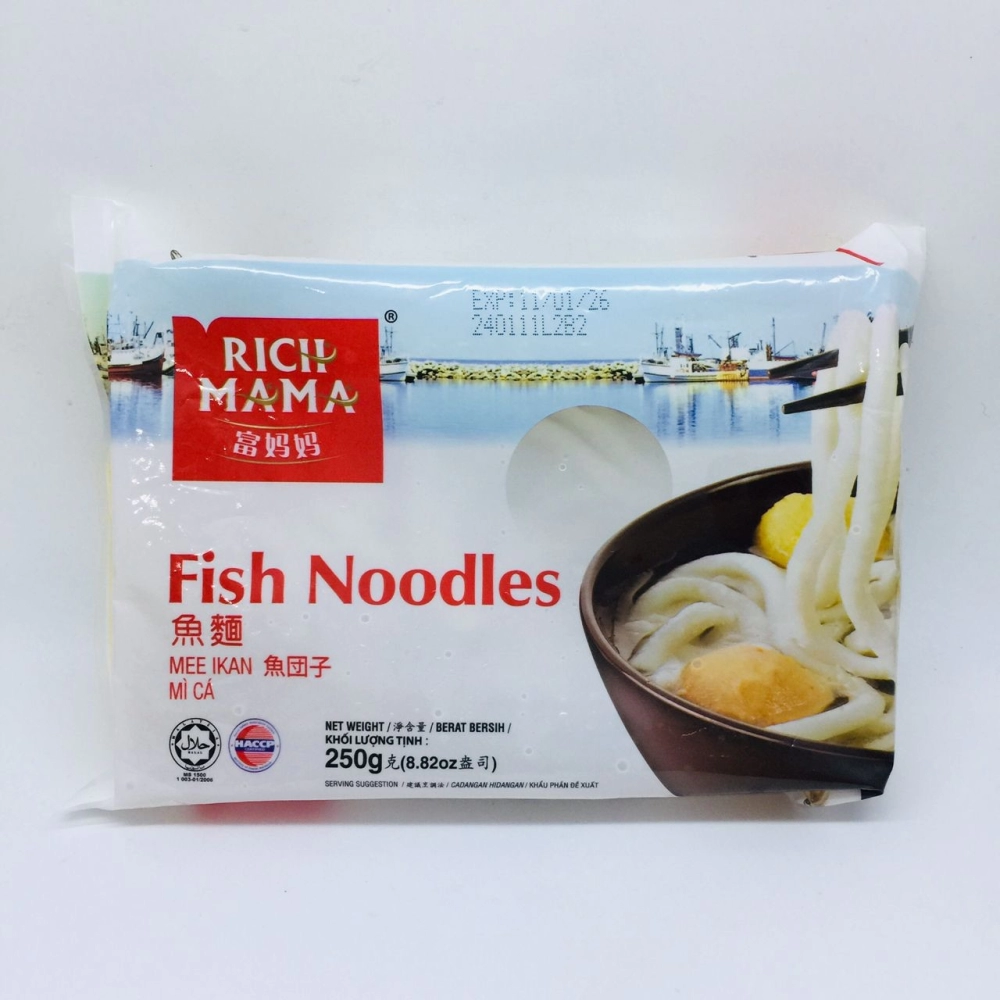 RichMama Fish Noodles富媽媽魚麵250g
