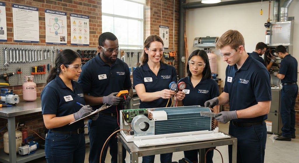 HVAC system maintenance training