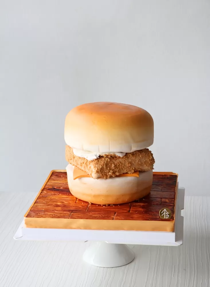 Fillet O Fish Burger Mcdonald Cake
