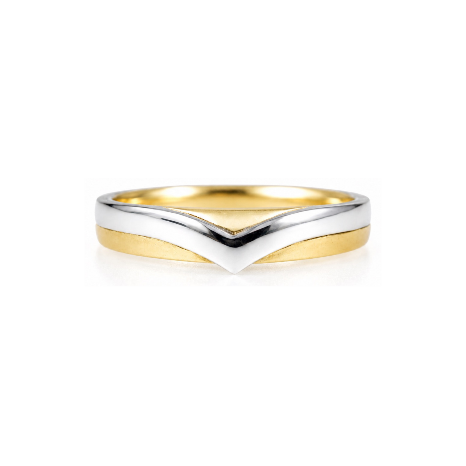 Roman & Co庐 Virex Crest Wedding Band
