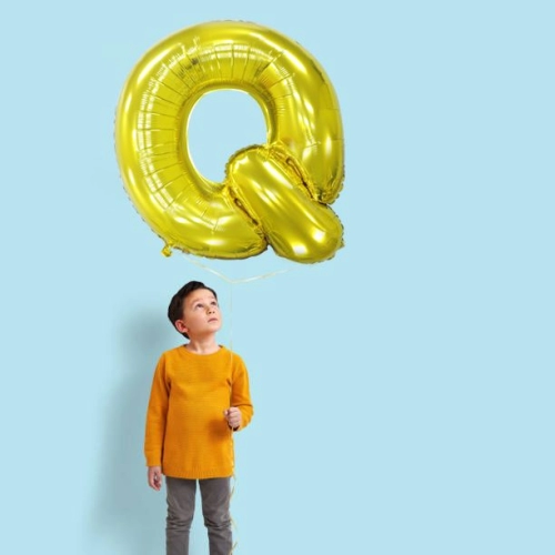 40inch Foil Balloon Alphabet Q - Gold (FB-40-QG)