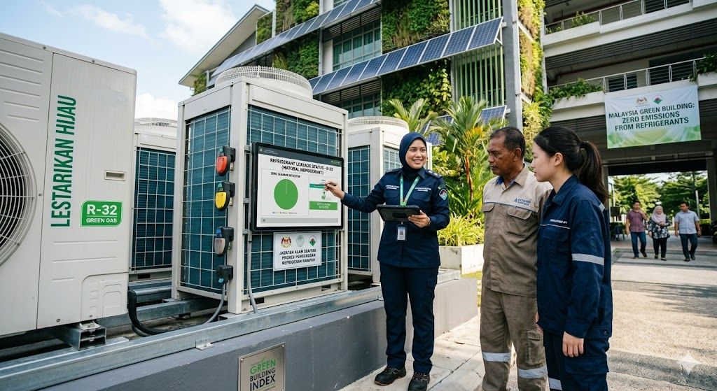 Malaysia green building refrigerant management DOE