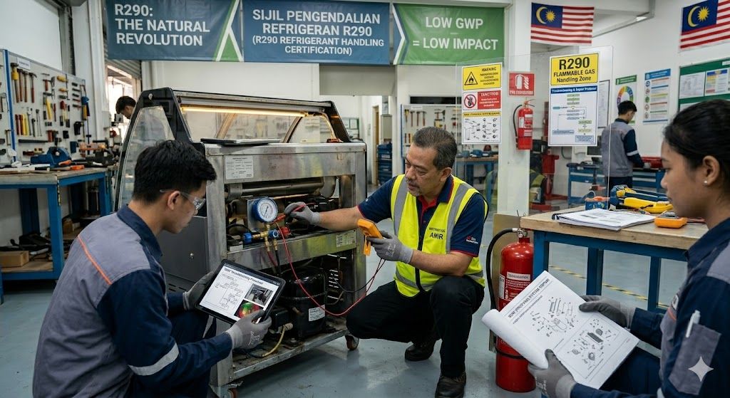 R290 troubleshooting and repair training