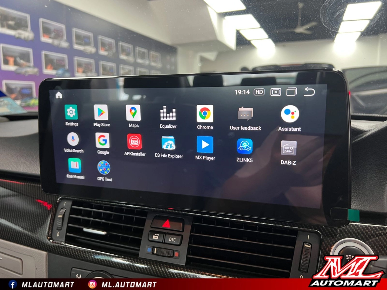 BMW 3 Series E90 Android Monitor (12.3")