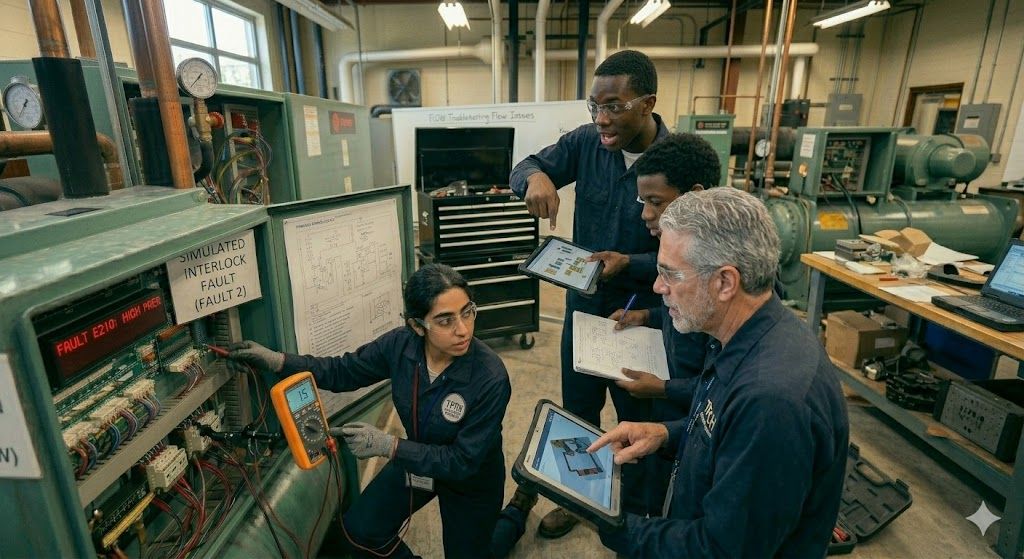 Commercial chiller troubleshooting course