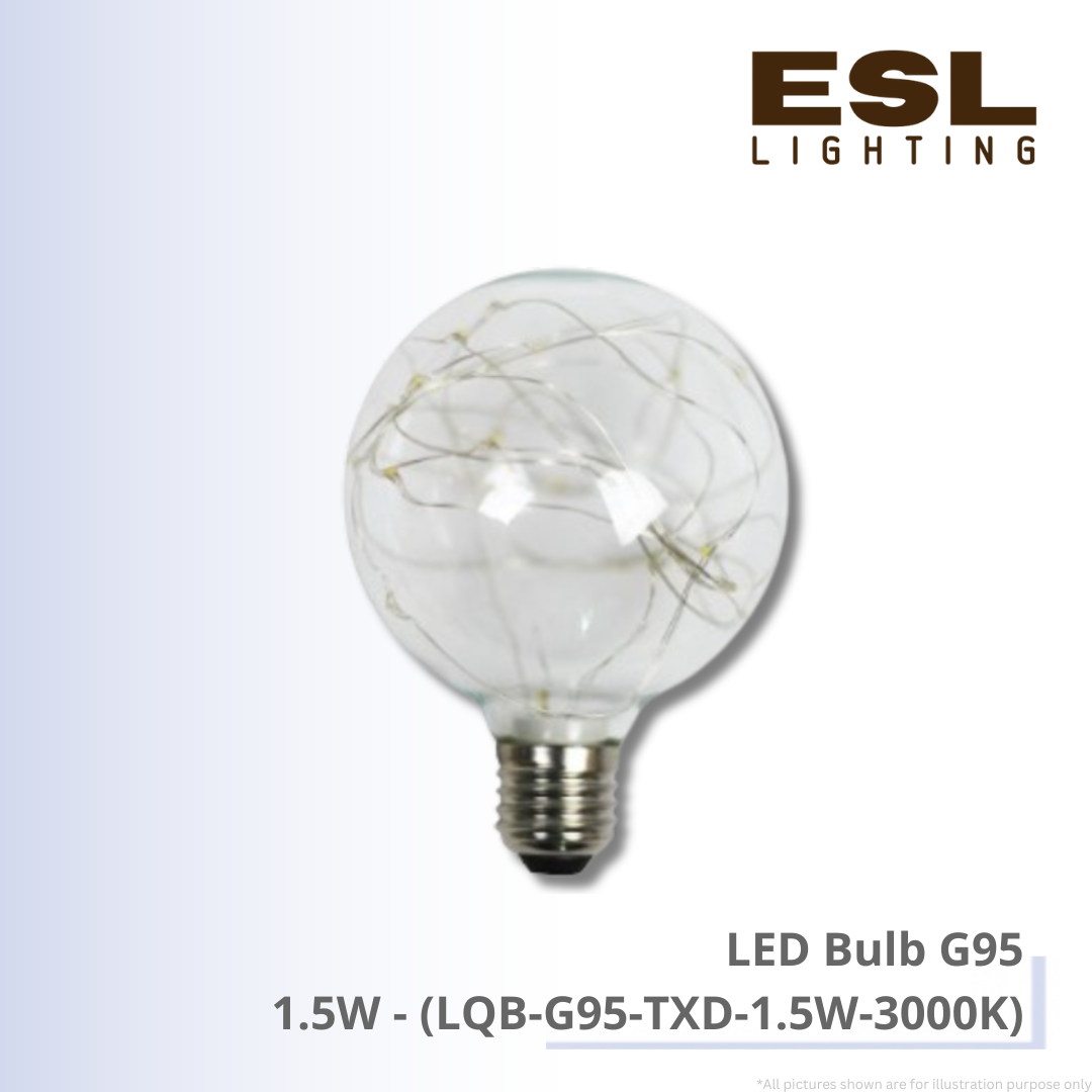 LED Bulb G95 1.5W - LQB-G95-TXD-1.5W-3000K