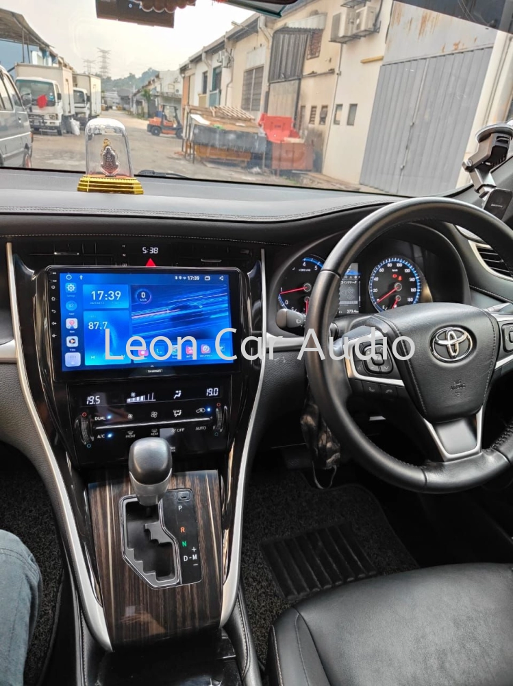 Toyota Harrier ZSU60 OEM 10" android 2ram 32gb wifi gps 360 camera player