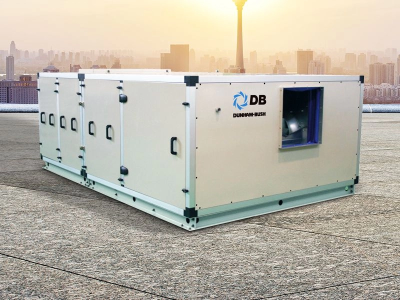 DUNHAM-BUSH AHU (ECS3 / ESCS3 Series – Central Station Air Handling Units: 1000 CFM - 56000 CFM) / (VCB / HCB Series – Chilled Water Air Handling Units: 750 CFM - 18700 CFM)