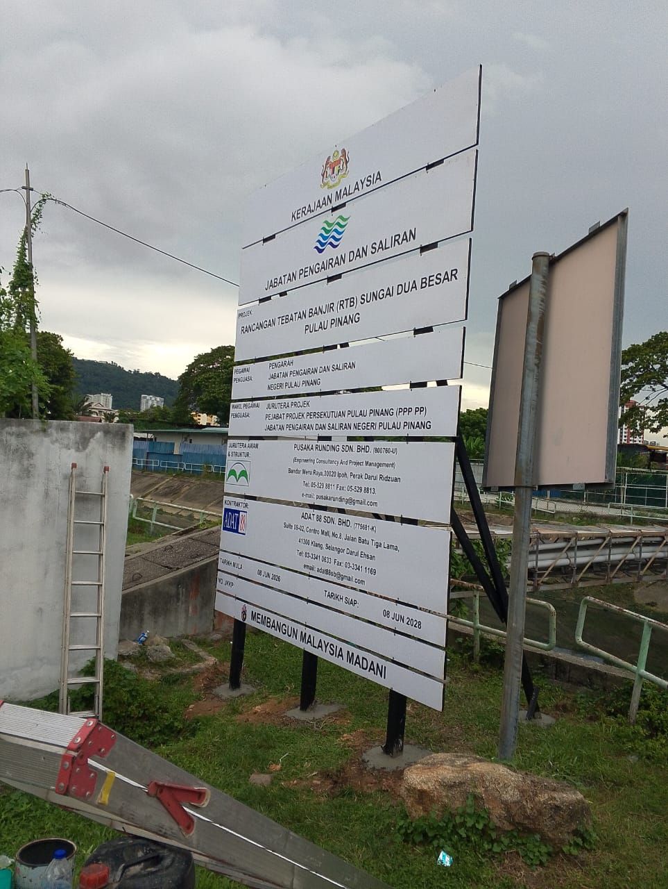 Architectural Project Branding | Professional Large Scale Construction Display Board Specialist in Seberang Jaya, Bukit Mertajam & Butterworth