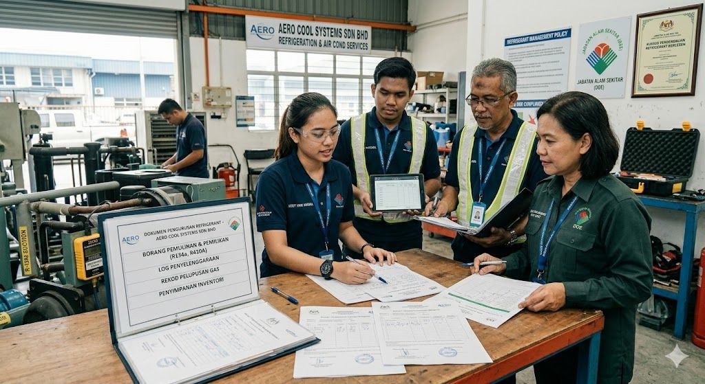 refrigerant management documentation Malaysia DOE
