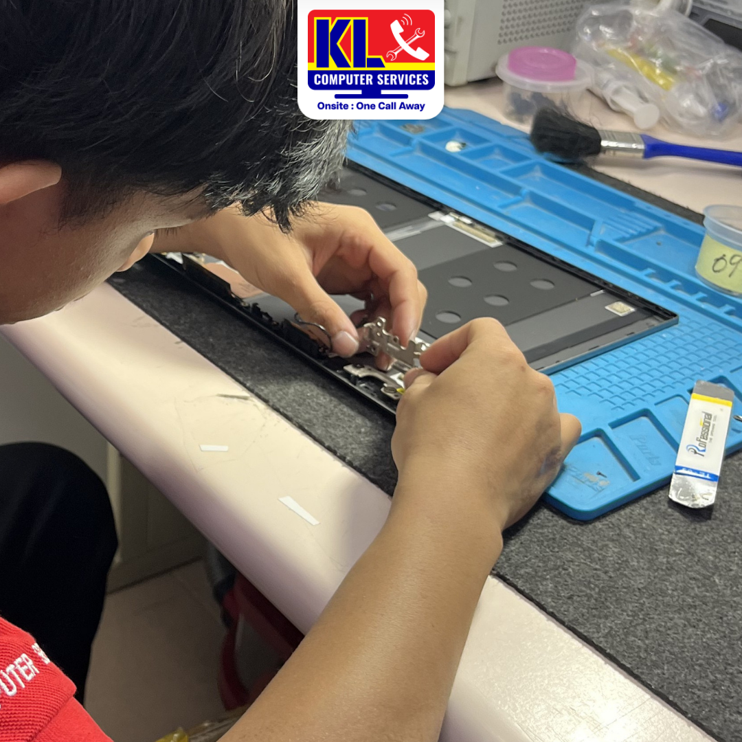 Laptop Hinge Repair KL | Broken Casing & Loose Hinge Fix