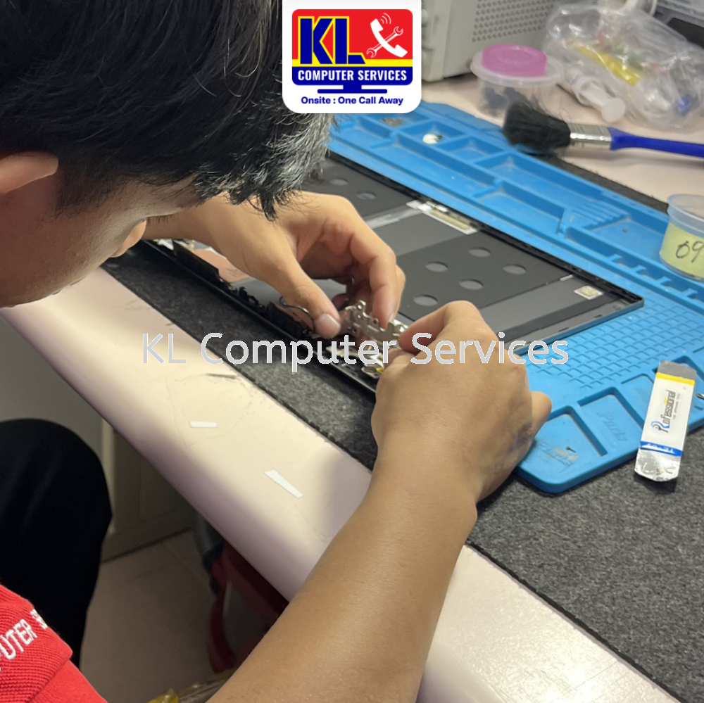 Laptop Hinge Repair KL | Broken Casing & Loose Hinge Fix