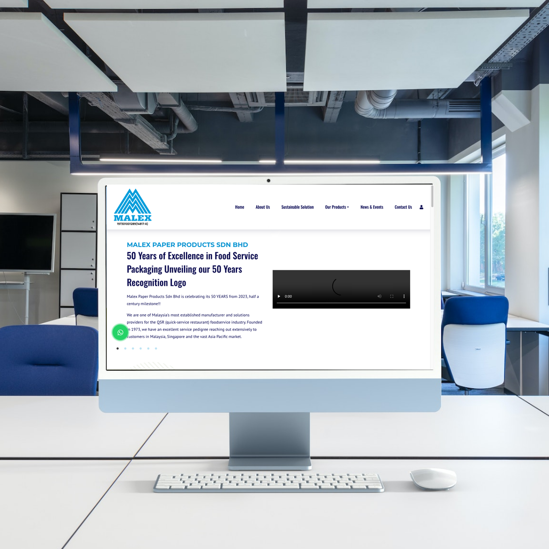 Packaging Company Website Design & SEO | Johor