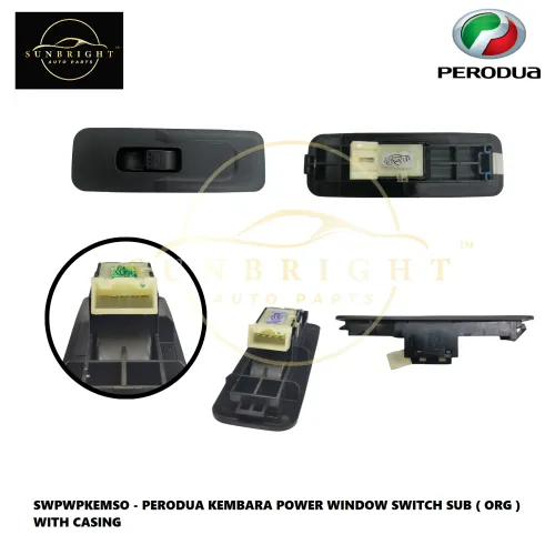 SWPWPKEMSO - PERODUA KEMBARA POWER WINDOW SWITCH SUB ( ORG ) WITH CASING