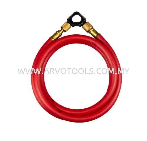 APPION MEGAFLOW 3/8IN HOSE - 6 FT (3/8FL TO 1/4FL) RED