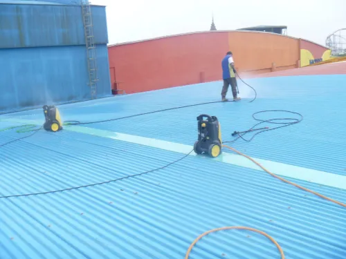 Waterproofing at Starworld Pavillion Roof Gutter @ First World Hotels & Resorts Sdn Bhd