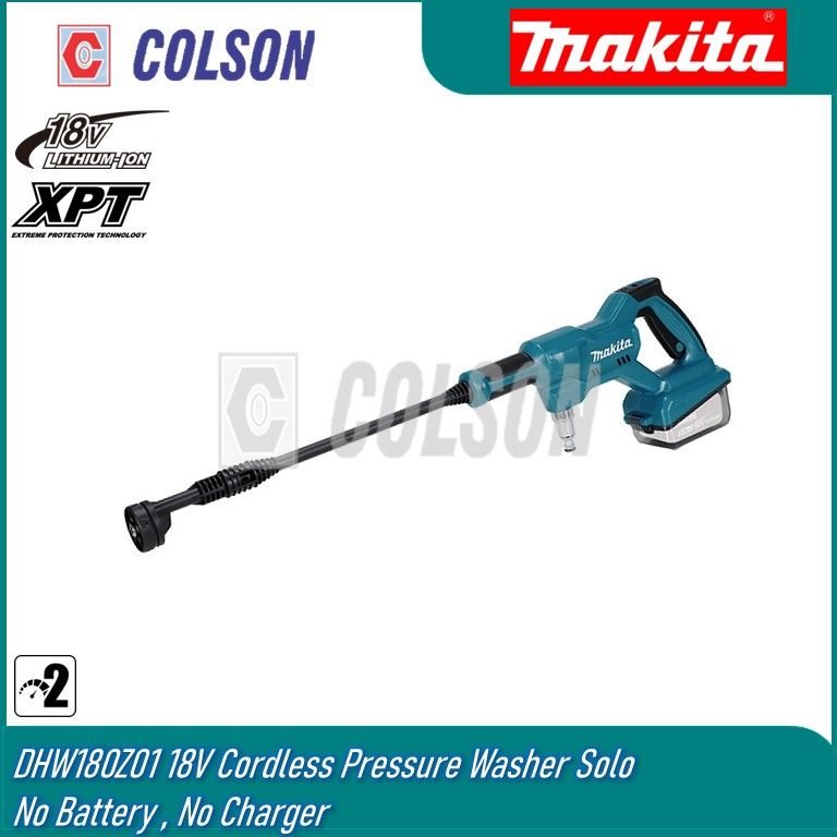 MAKITA DHW180Z01 18V Cordless Pressure Washer 2.4 MPa Solo