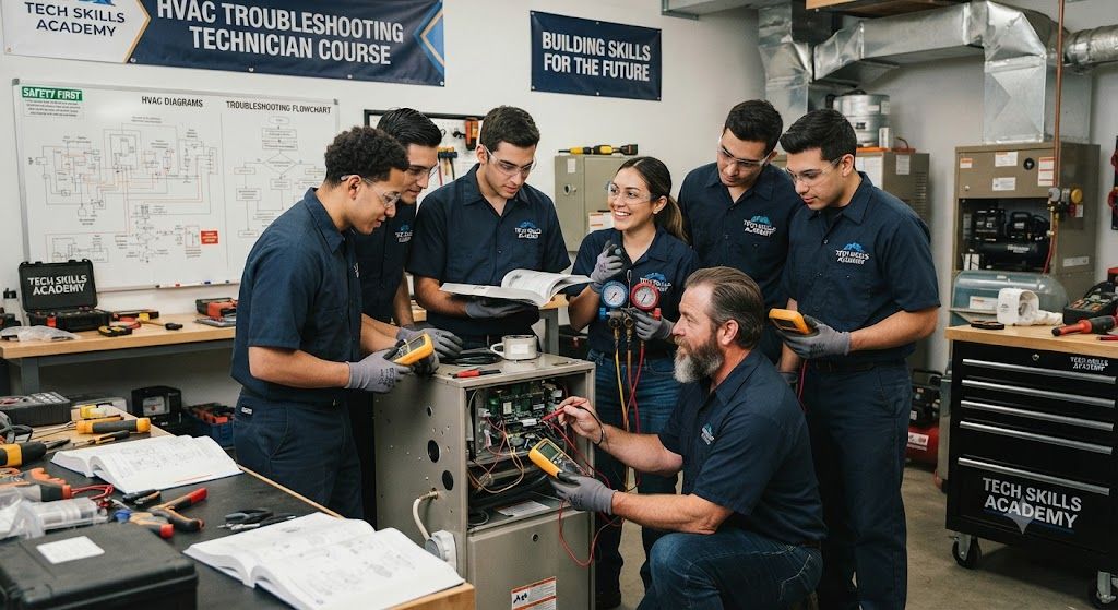 HVAC troubleshooting technician course