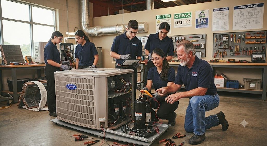 HVAC maintenance technician course