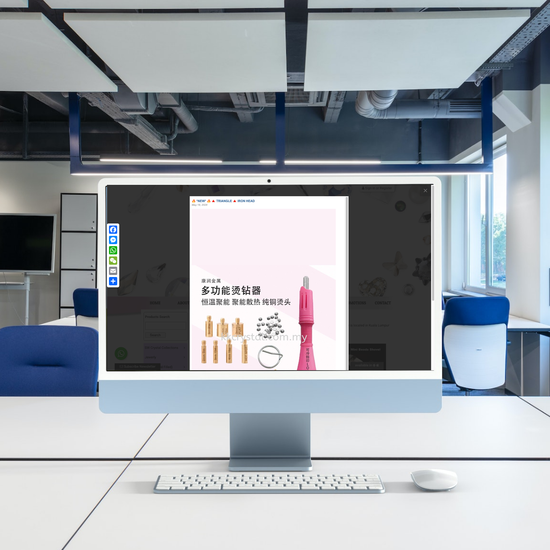 Jewellery Supplies Wholesaler Website Design & SEO Case Study | Kuala Lumpur
