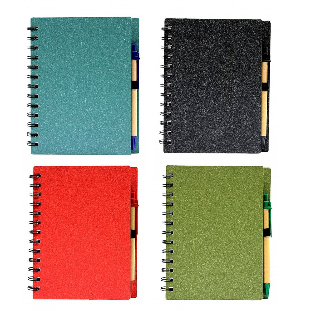 Eco A5 Notebook with Pen 0130